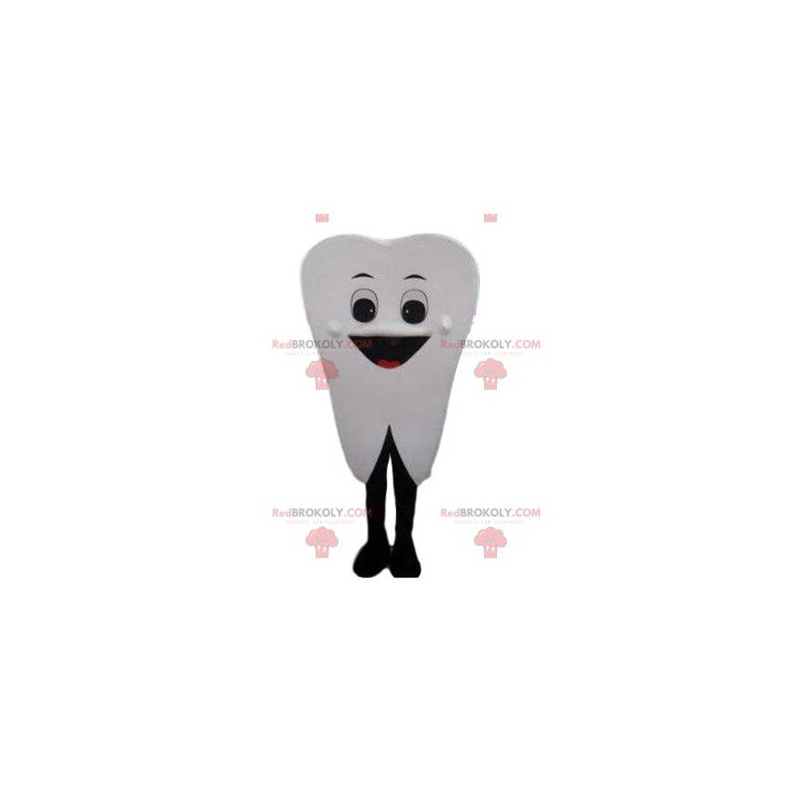 Mascotte dente gigante, costume dente, costume dentista -