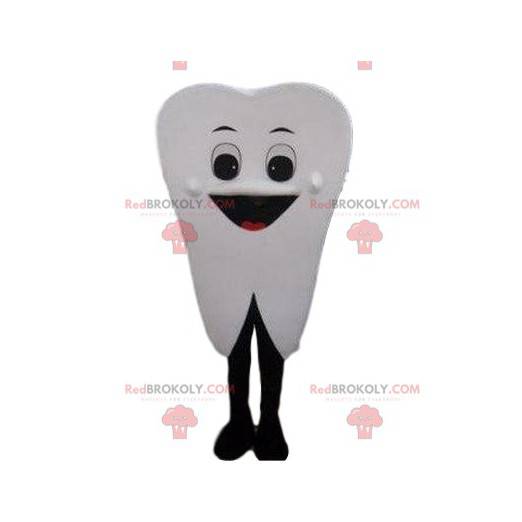 Mascotte de dent géante, costume de dent, déguisement dentiste