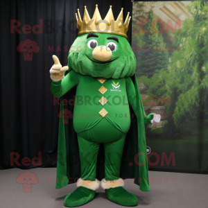 Forest Green King maskot...