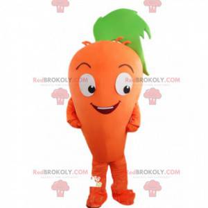 Mascotte carota, costume carota, costume vegetale -