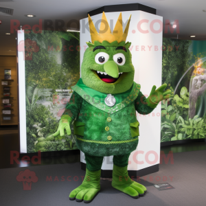 Forest Green King maskot...