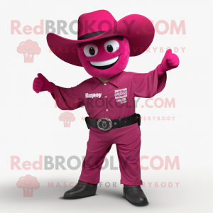 Magentafarbener Cowboy...