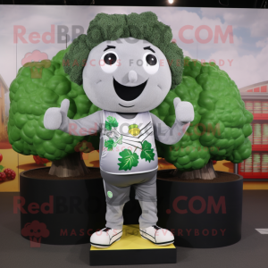 Sølv Broccoli maskot...