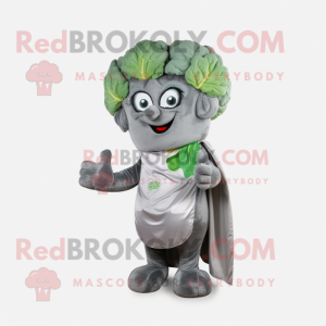 Sølv Broccoli maskot...