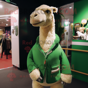 Green Camel mascotte...