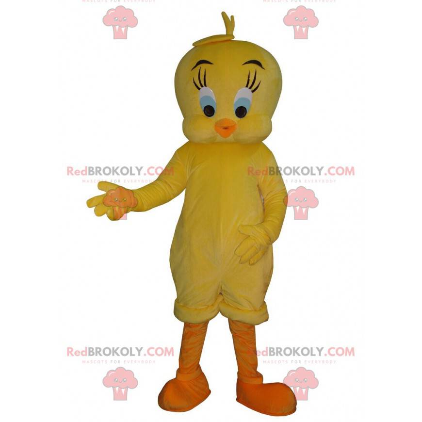 Mascote de Titi, famoso canário amarelo de Titi e Grosminet -