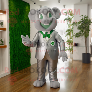 Silver Four Leaf Clover...