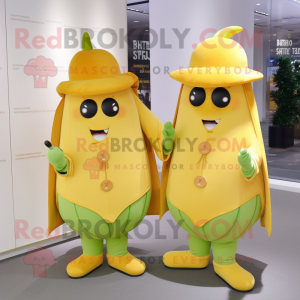 Gold Melon maskot...