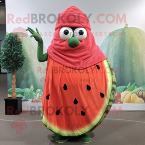 Roest Watermeloen mascotte...