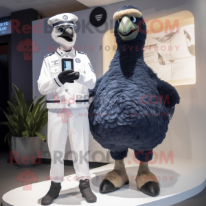 Navy Ostrich mascotte...