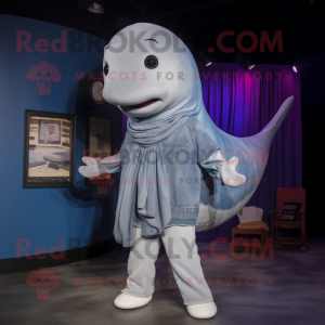 Silver Whale mascotte...