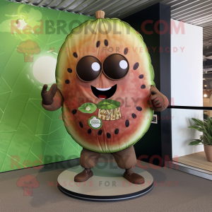 Brown Watermelon mascotte...