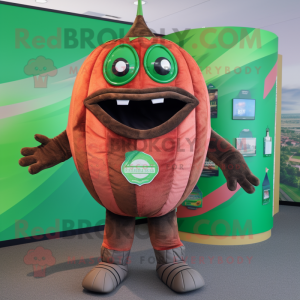 Brown Watermelon mascotte...