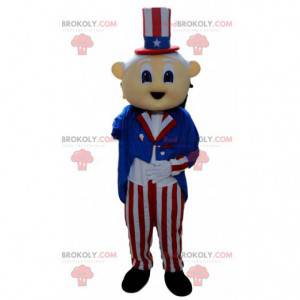 Onkel Sam maskot, berømt amerikansk patriot - Redbrokoly.com