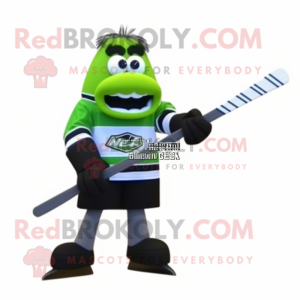 Olive Ice Hockey Stick...