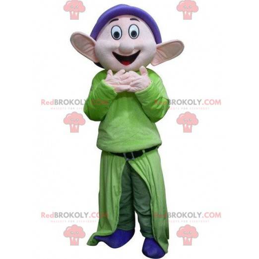 Mascot Dopey, in Snow White and the seven dwarfs -