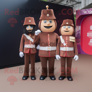 Brun britisk Royal Guard...