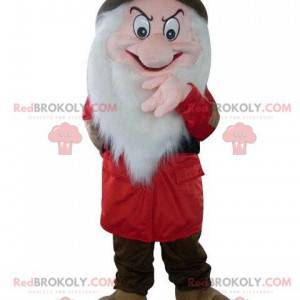 Mascot Grumpy in Snow White and the seven dwarfs -