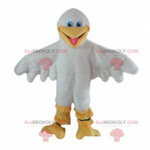 Mascotte uccello, costume gabbiano, costume gabbiano -