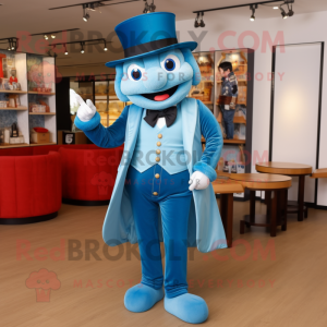 Cyan Ring Master mascotte...