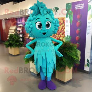 Turkis Grape maskot...