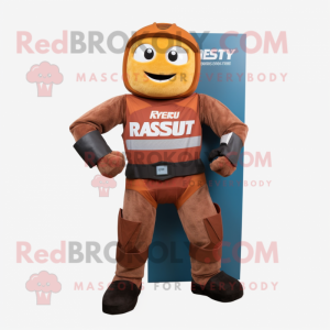 Rust Superhero mascotte...