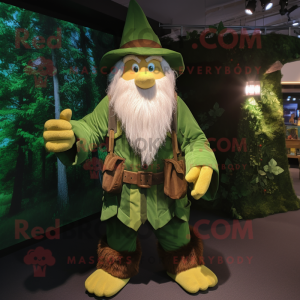 Forest Green Wizard maskot...
