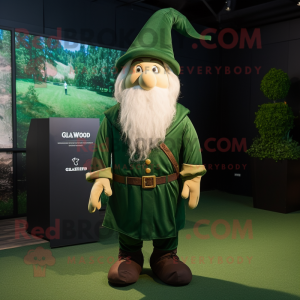 Forest Green Wizard maskot...