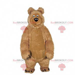 Bear mascot, famous bear from the cartoon Maya and the Bear -