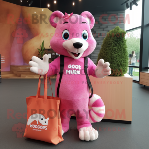 Pink Mongoose mascotte...