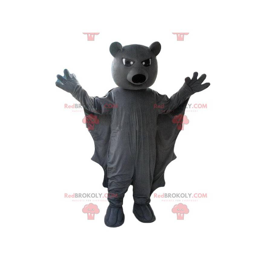 Mascotte grijze vleermuis, Batman-kostuum - Redbrokoly.com Mascotte grijze vleermuis, Batman-kostuum - Redbrokoly.com