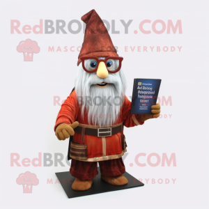 Rust Wizard maskot kostume...