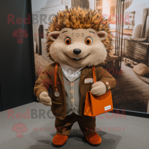 Rust Hedgehog maskot drakt...