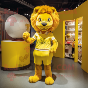 Citrongul Tamer Lion maskot...