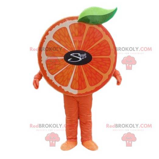 Oransje maskot, fruktdrakt, klementin kostyme - Redbrokoly.com