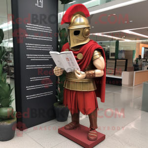 Postava maskota Spartan...