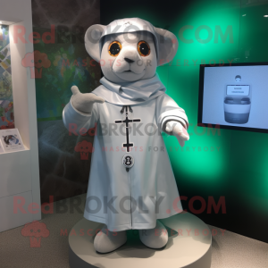 Silver Celtic Cross maskot...