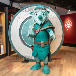 Blågrønn Celtic Shield...