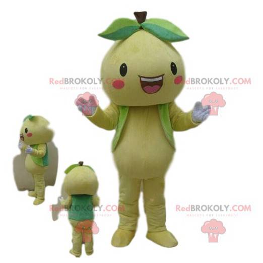 Mascotte pera, costume da frutta, frutta gialla - Redbrokoly.com