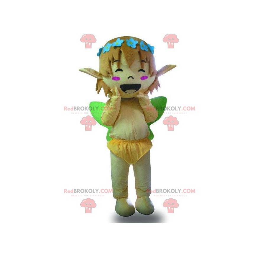 Mascotte d'elf, de lutin des bois, costume féérique - Mascotte d'elf, de lutin des bois, costume féérique -