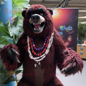 Maroon Sloth Bear...