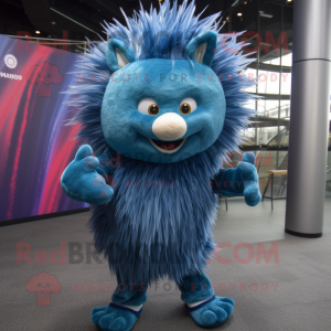 Blue Porcupine mascotte...