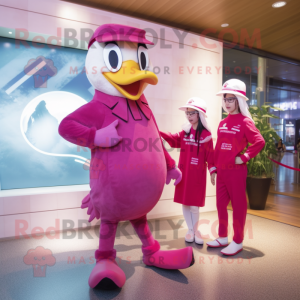 Magenta Swans mascotte...