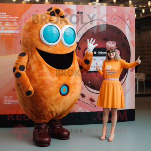 Rust Donut mascotte kostuum...