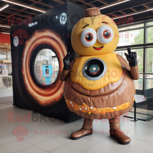 Rust Donut maskot kostume...