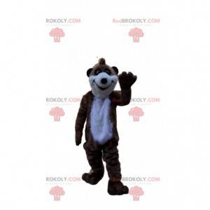 Mascotte de suricate, costume de mangouste, animal exotique -