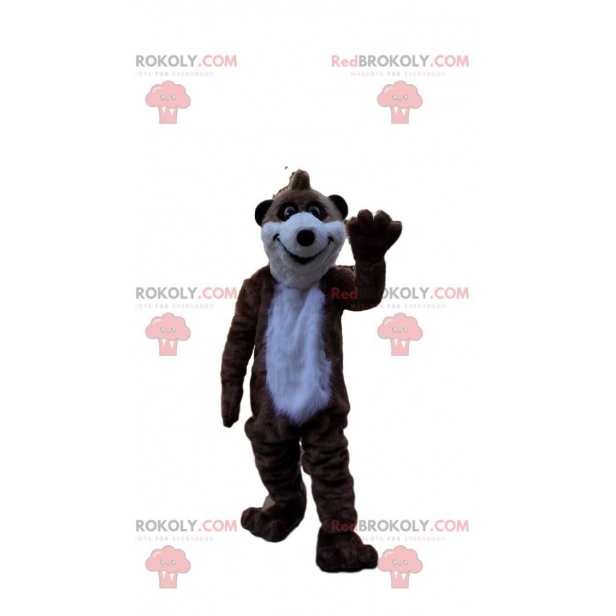 Mascotte di Meerkat, costume da mangusta, animale esotico -