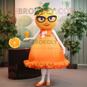 Orange grapefrugt maskot...
