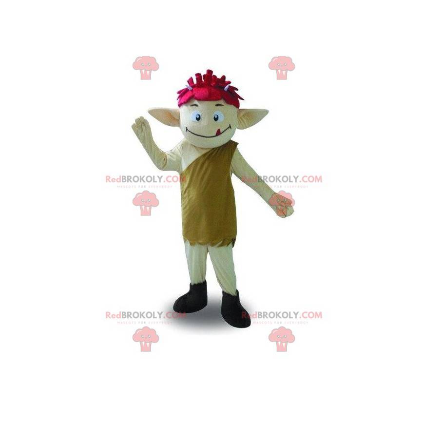Mascotte d'elf, de lutin des bois, costume féérique - Mascotte d'elf, de lutin des bois, costume féérique -
