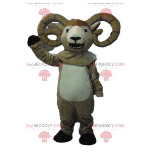 Geit mascotte, bok, ram, boerderijkostuum - Redbrokoly.com